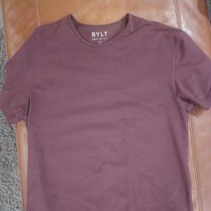 BYLT Basics Short Sleeve Tee in Maroon